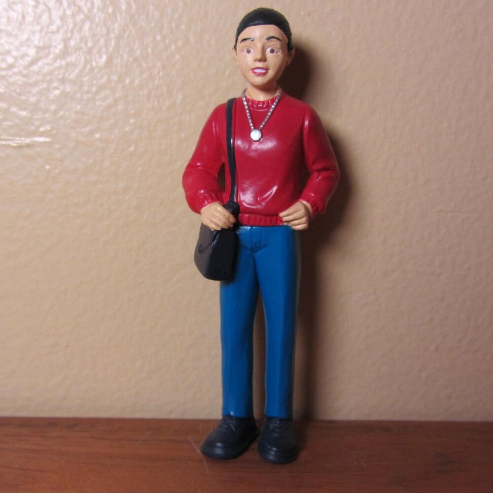 5 for $20 doll house dolls pretend play marvel education woman dark hair (W4262)